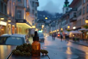 produits cbd dans la rue